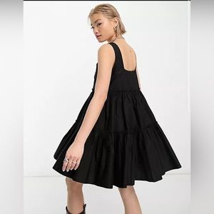 Mable tiered poof dress